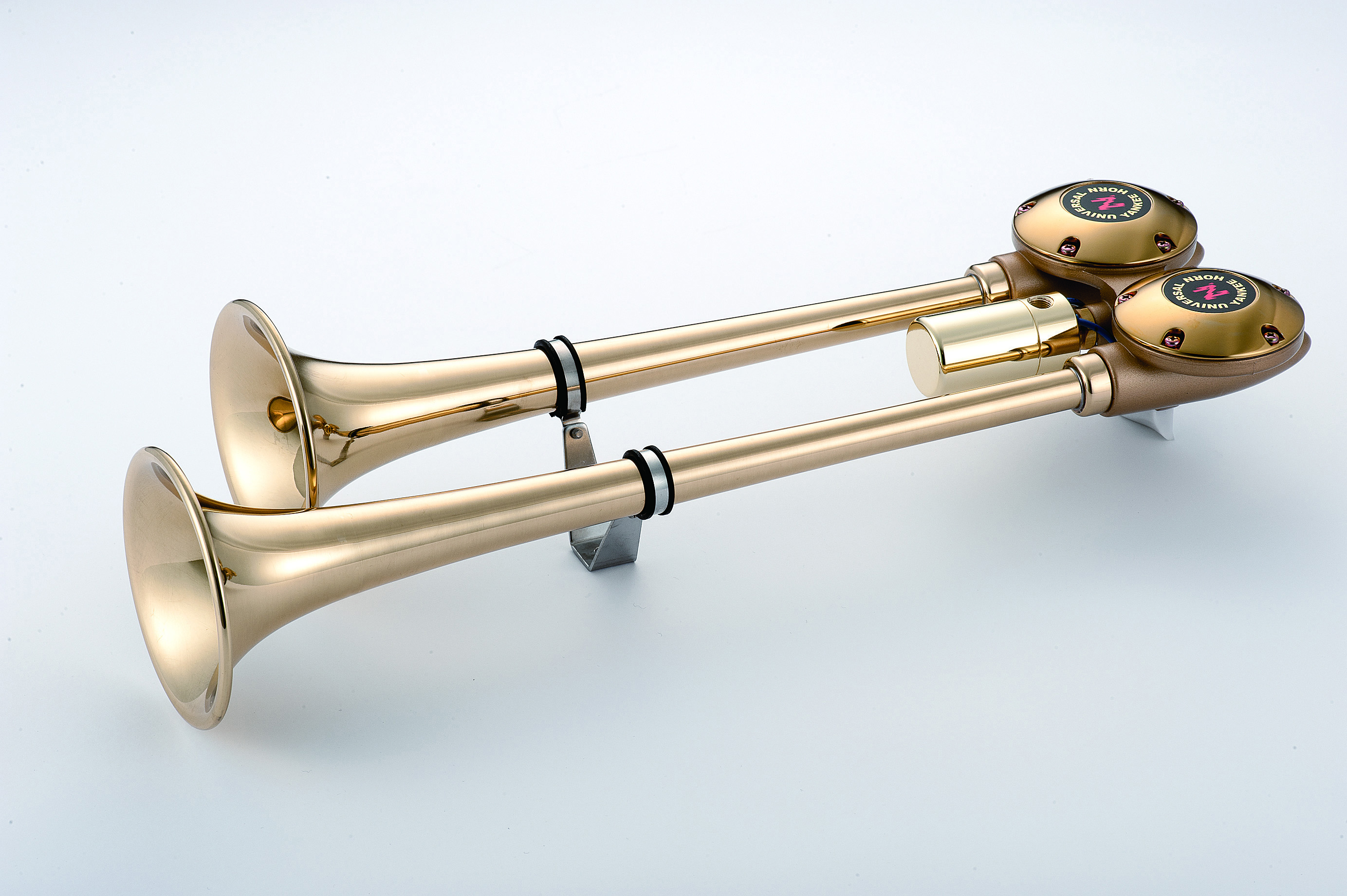 2枚で送料無料 NIKKEN AIRHORN バトルロングヤンキー DC24V 真鍮メッキ
