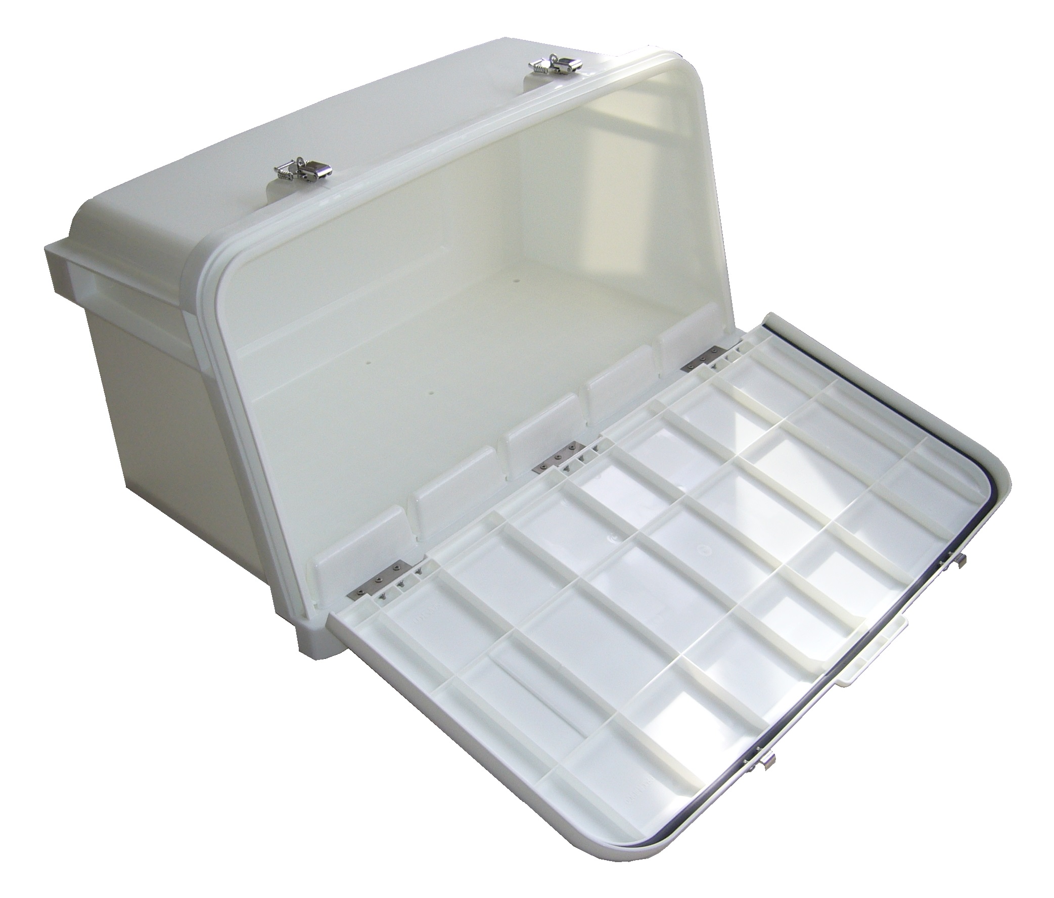 樹脂工具箱(PP) RTB-900 白|製品情報|日本ボデーパーツ工業株式会社