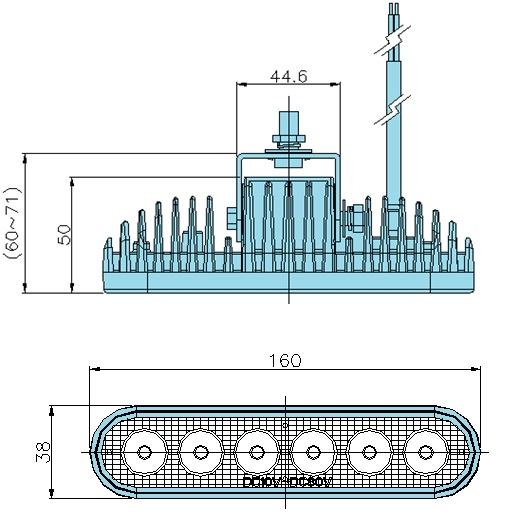 LSL-1012B LED作業灯 (横長) 10V-80V 共通 18W｜製品情報｜日本