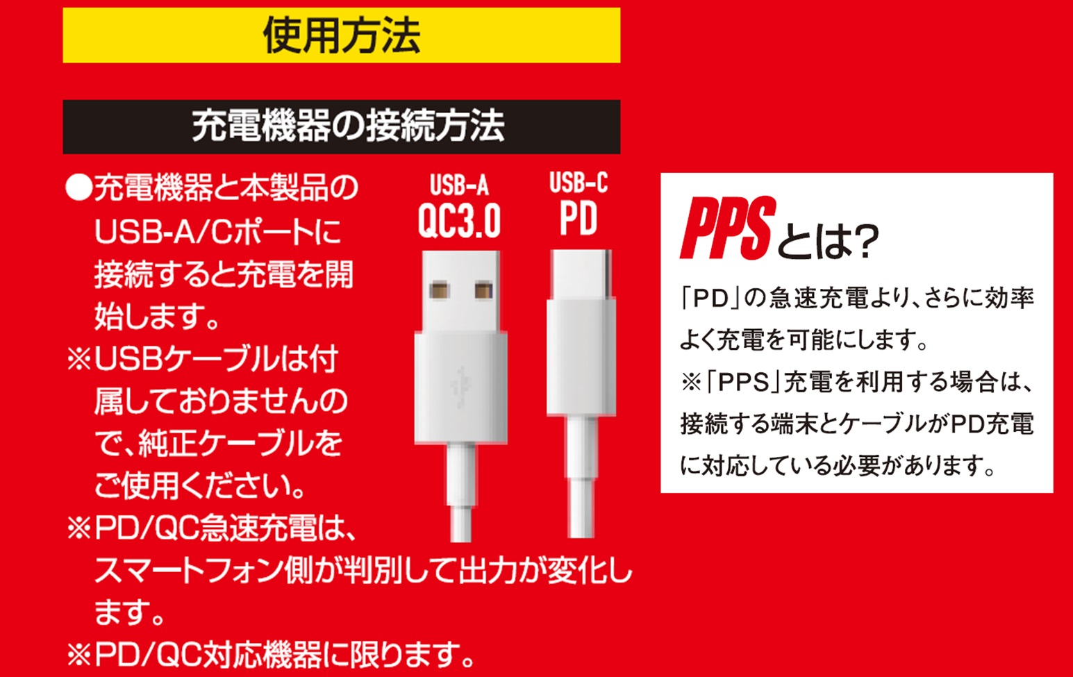 激速充電 USBソケット A+C+C｜製品情報｜日本ボデーパーツ工業株式会社